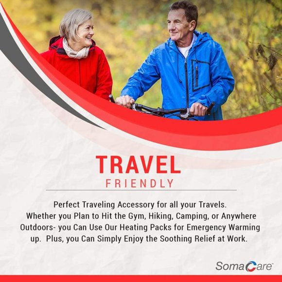 6 NWT Heat Pads Reusable for Neck, Shoulders & Joint Pain, - Picture 3 of 7